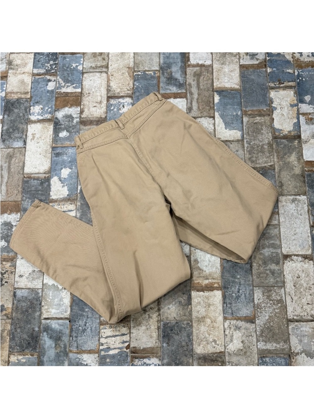 Vintage Roper Tan Pleated Western Jeans High Rise Cowboycore 11 - Picture 4 of 4